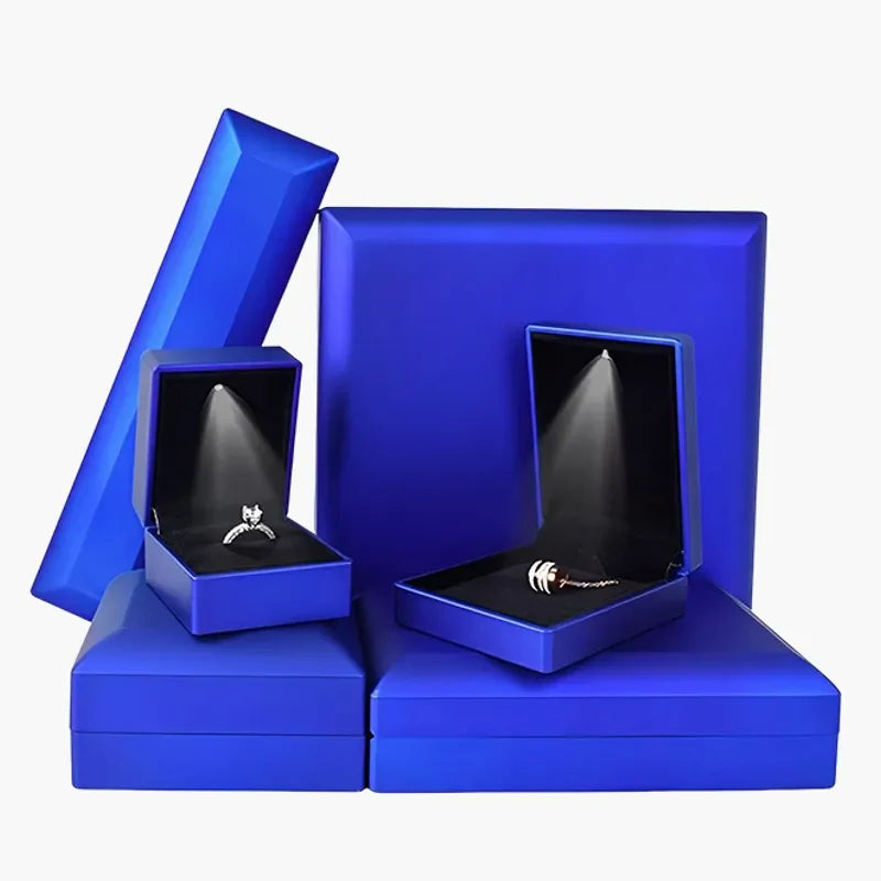 Earring Jewelry Box Jewelry Packaging Bracelet Necklace Engagement Ring Box Led Jewellery Packing Custom Package for Jewelry