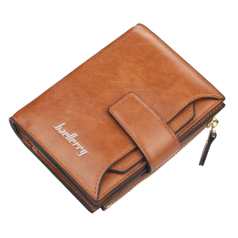 New Leather Men Wallet Hasp Small and Slim Coin Pocket Purse Women Wallets Cards Holders Luxury Wallets Designer Purse