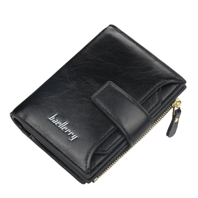 New Leather Men Wallet Hasp Small and Slim Coin Pocket Purse Women Wallets Cards Holders Luxury Wallets Designer Purse