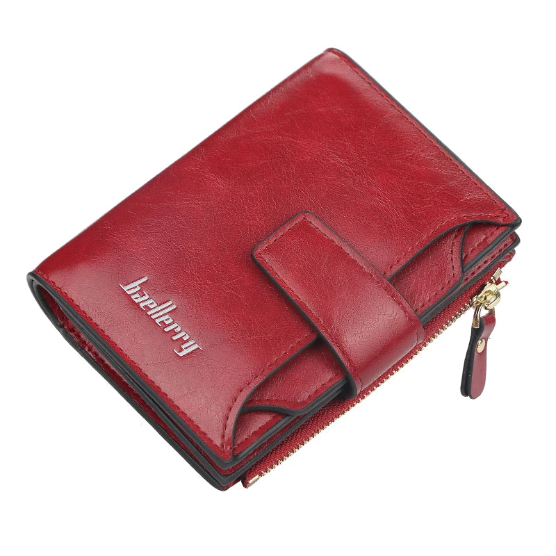 New Leather Men Wallet Hasp Small and Slim Coin Pocket Purse Women Wallets Cards Holders Luxury Wallets Designer Purse