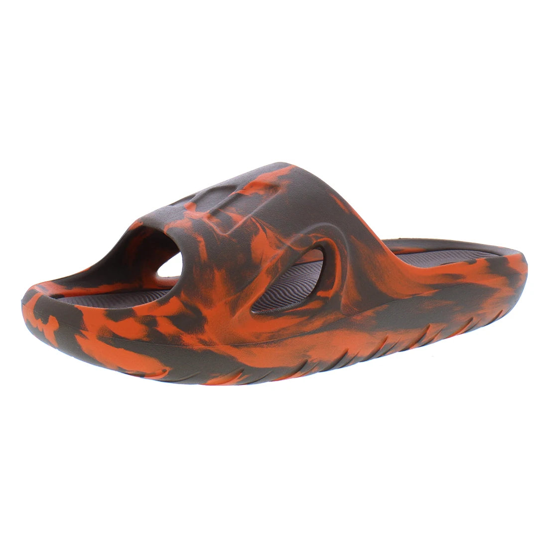 For Adicane Slides Unisex Shoes Model MSS-HP6732 Size 8 Color Earth Strata/Semi Impact Orange