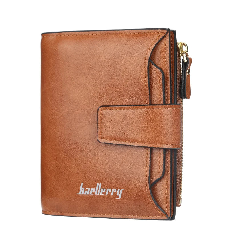New Leather Men Wallet Hasp Small and Slim Coin Pocket Purse Women Wallets Cards Holders Luxury Wallets Designer Purse