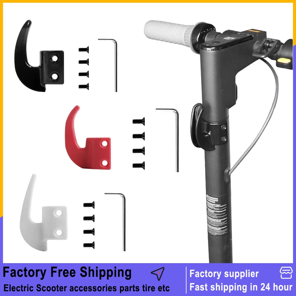 Electric Scooter Durable Front Hook for Ninebot Max G30 G30D Kickscooter Storage Hook Hanging Bags Claw Hanger Parts Accessories