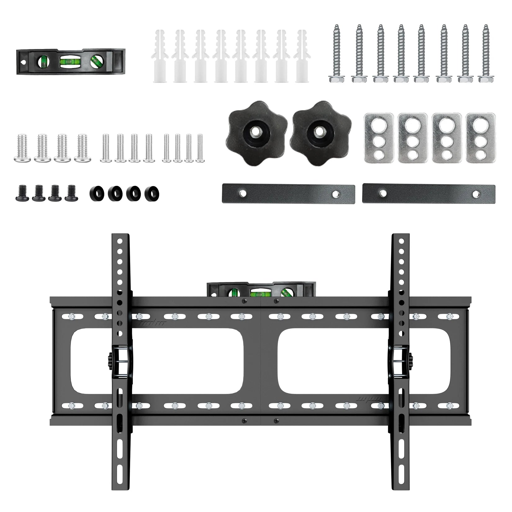 Ultra Slim Tilting TV Wall Mount Bracket Universal for 30-86 Inches Max Load 60kg